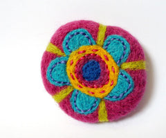 Flower brooch